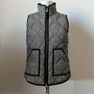 J. Crew Factory puffer vest. Never worn.